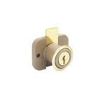 Cerradura Mueble Yale 9660 Caoba
