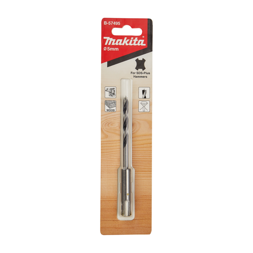 B-57495 BROCA SDS-PLUS MADERA 5x116mm - MAKITA
