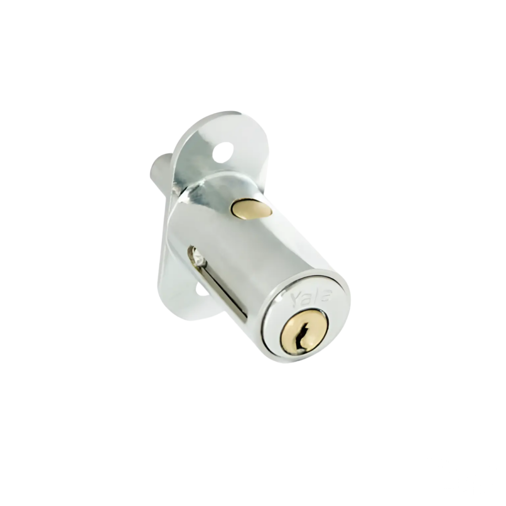 10578 CERRADURA MUEBLE 510 TIPO BOTON US26 NIQUEL BRILLANTE (BLISTER) - YALE