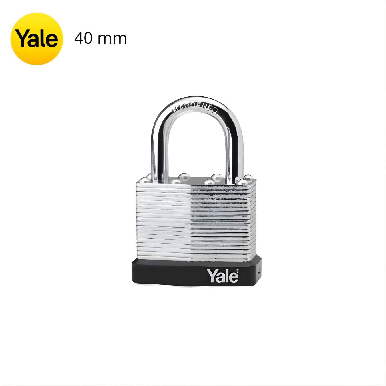 11426 CANDADO 135 ARCO LAMINADO 40mm (BLISTER) - YALE