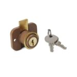 Cerradura Mueble Yale 9660 Caoba