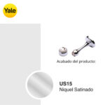 Tope Puerta Magnético Yale US15