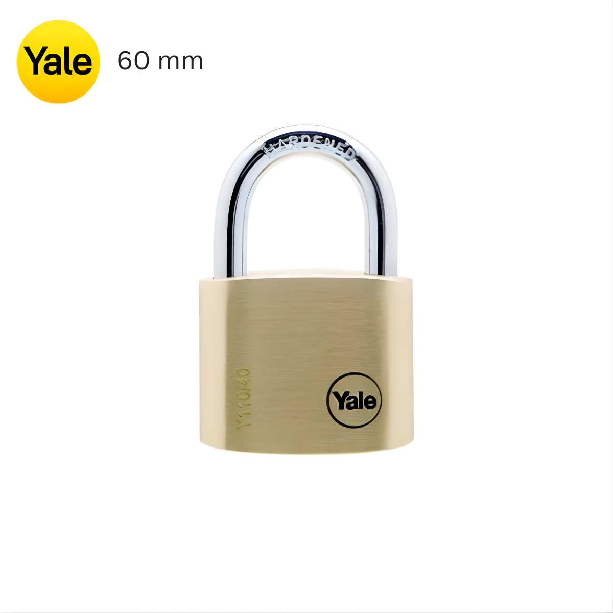 10425 CANDADO Y110 ARCO BRONCE 60mm (BLISTER) - YALE