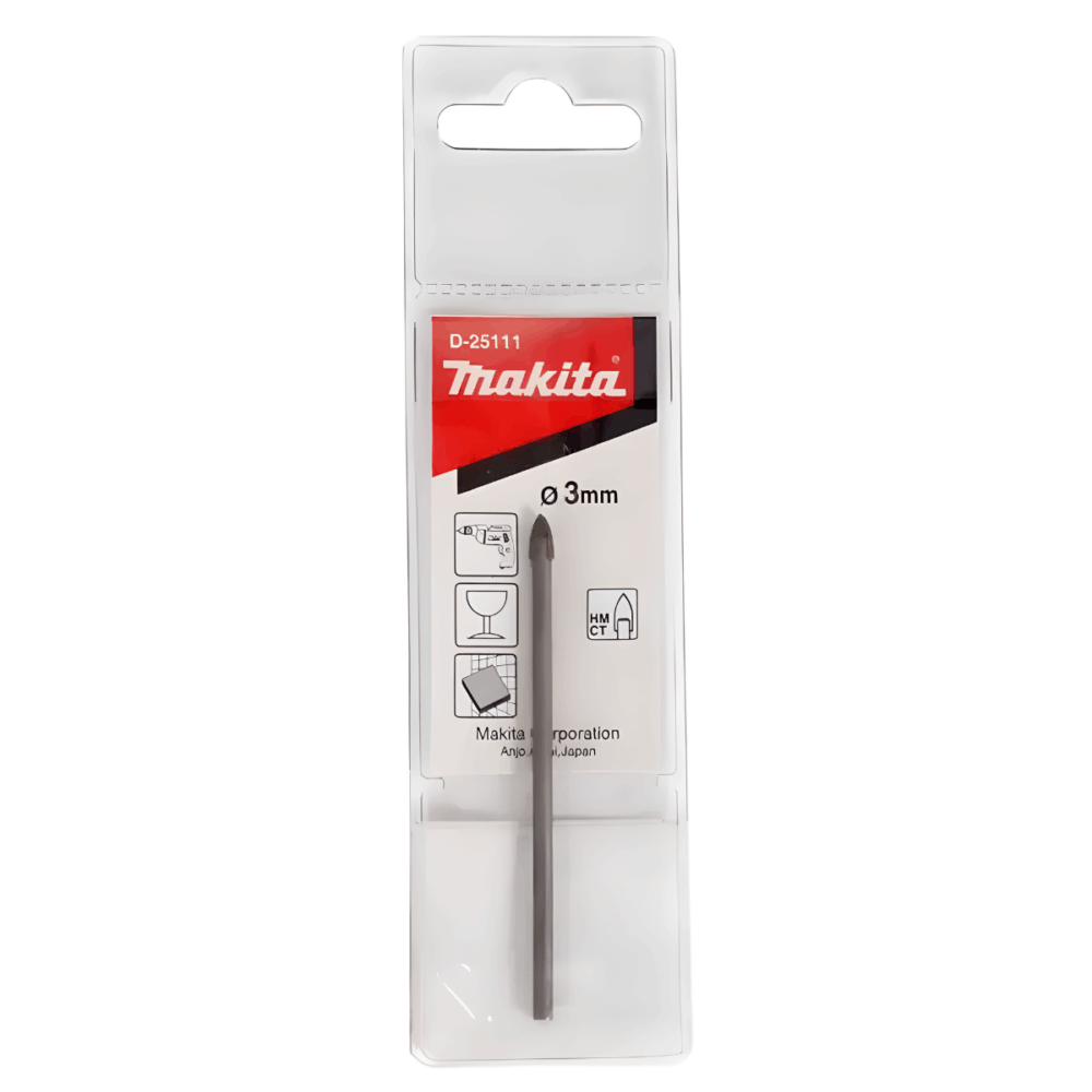 D-25111 BROCA PARA VIDRIO 3X65mm - MAKITA