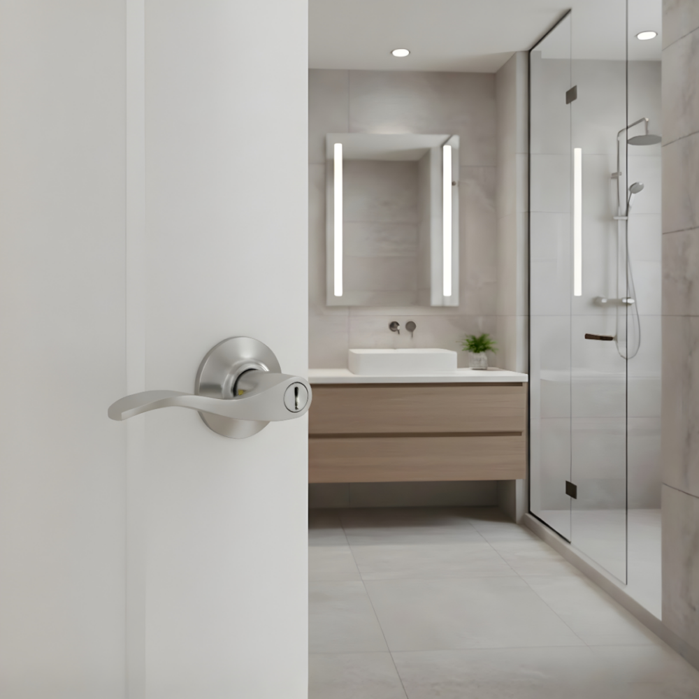 9002 MANIJA ASTON BAÑO US26D ACERO SATINADO (CAJA) – YALE