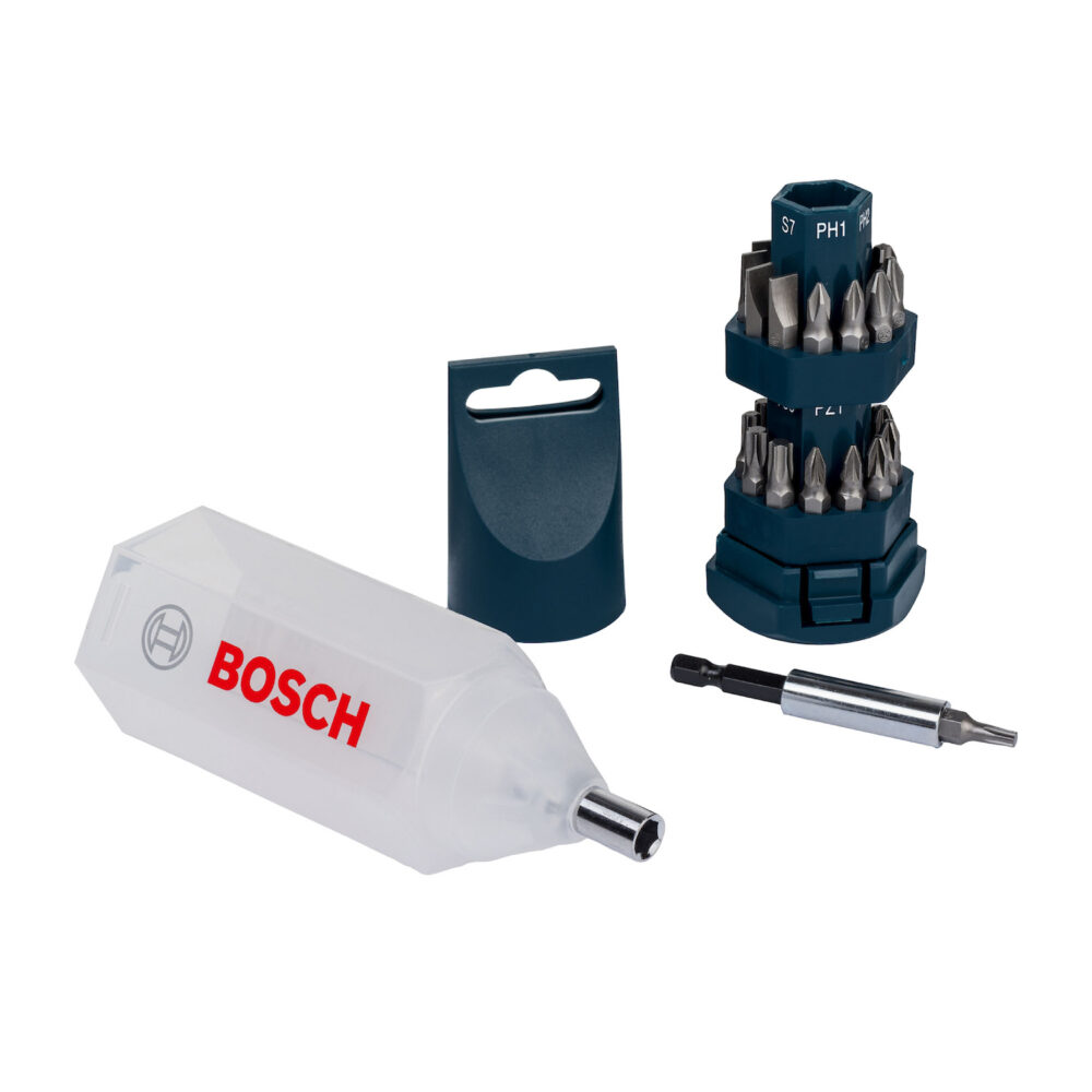 2607.017.404-000 SET BIG-BIT 25PZ AZUL ATORNILL + PUNTAS - BOSCH