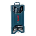 2607.017.408-000 SET X-LINE 15PZS BROCAS MADERA/CONCRETO + PUNTAS - AZUL - BOSCH