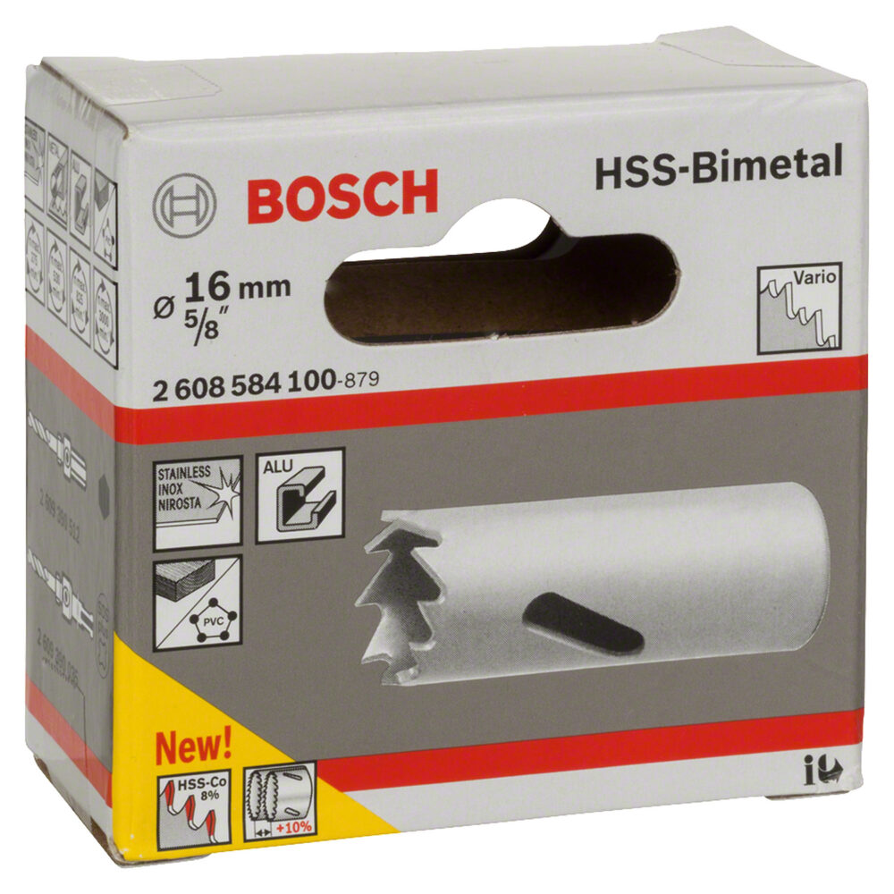 2608.584.100-000 SIERRA COPA COBALTADA 16mm - 5/8" - BOSCH