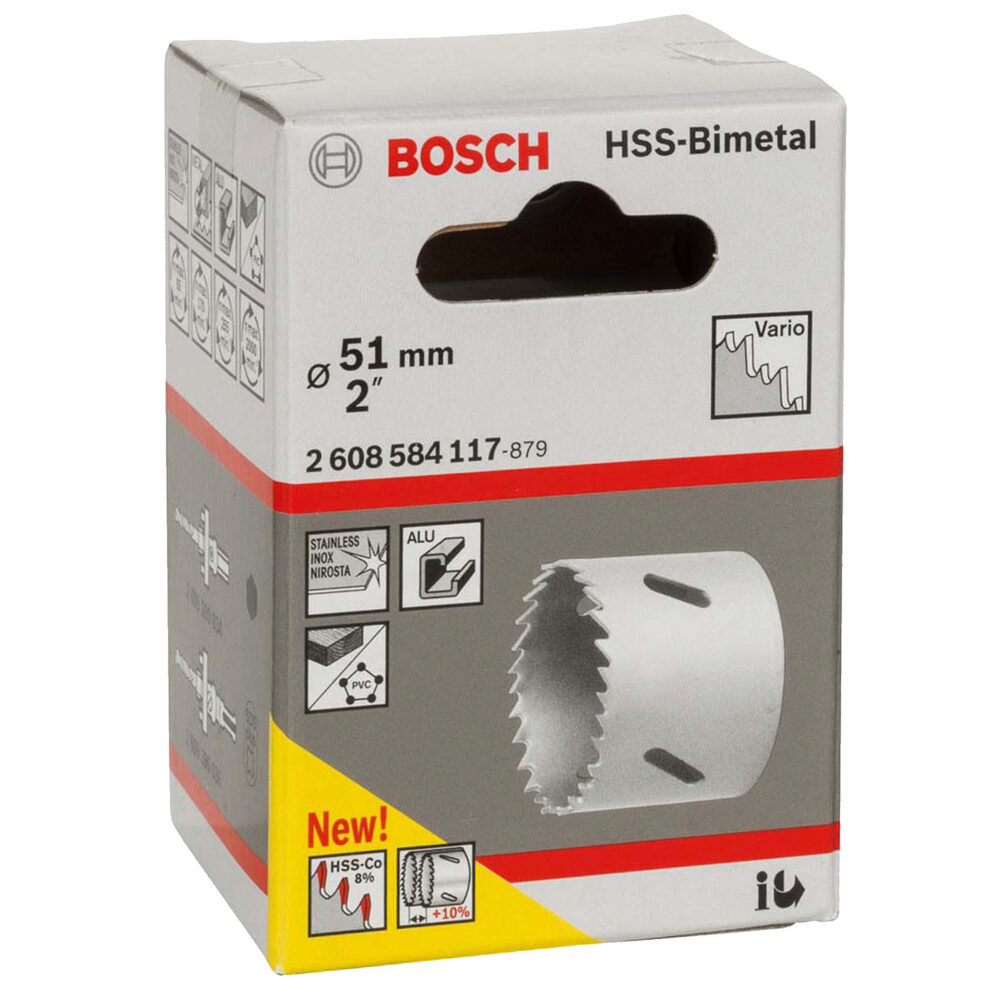 2608.584.117-000 SIERRA COPA COBALTADA 51mm - 2" - BOSCH