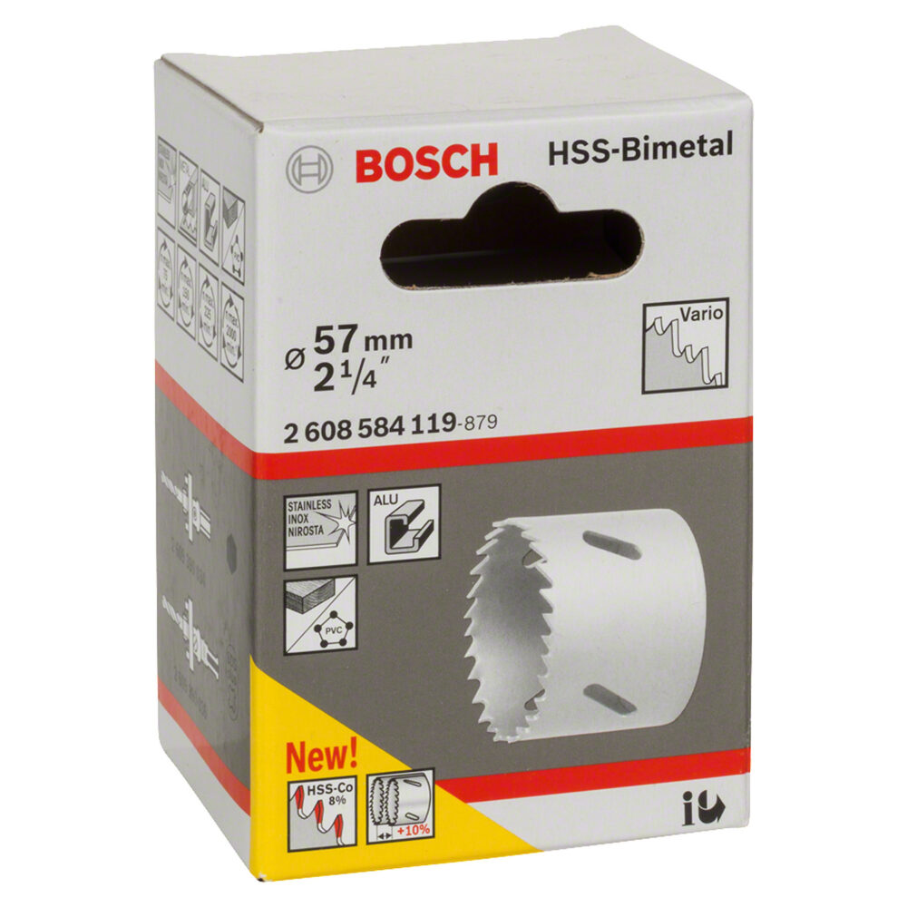 2608.584.119-000 SIERRA COPA COBALTADA 57mm - 2-1/4" - BOSCH