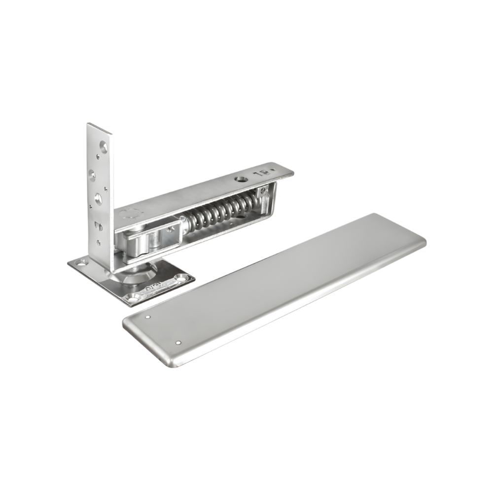 10971 BISAGRA DE PISO VAIVEN US32D ACERO SATINADO - YALE