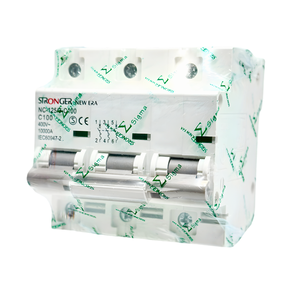 NC100H3X100 INT. TERMOMAGNETICO 3X100A 10KA RIEL NEW ERA - STRONGER