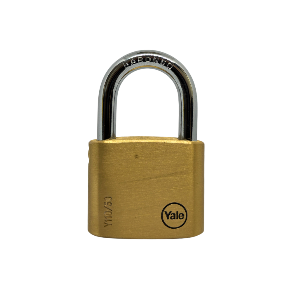 10424 CANDADO Y110 ARCO BRONCE 50mm (BLISTER) - YALE