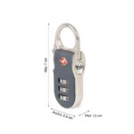8820 CANDADO YTP2 COMBINACION TSA GRIS (BLISTER) - YALE