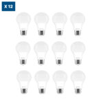 FOCO LED VALUE A40 7W/830 600LM G10 E27 PACK X 12 UND - LEDVANCE