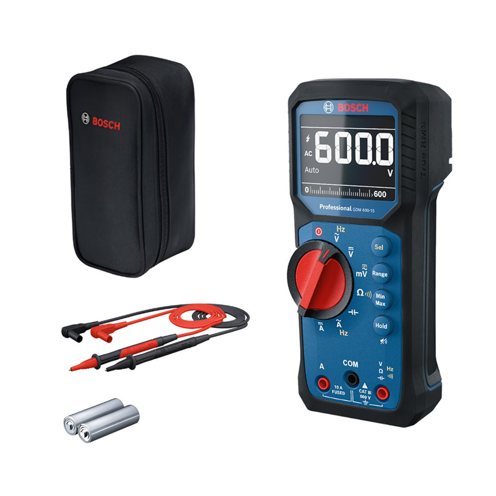 MULTÍMETRO DIGITAL GDM 600-15 – BOSCH (0601.077.300-000)