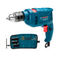 TALADRO PERCUTOR 1/2" GSB 550 RE 550W 1.3KG (CC) 220V BRASIL + KIT 34ACC - BOSCH - 0601.1B6.0E3-000