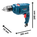 TALADRO PERCUTOR 1/2" GSB 550 RE 550W 1.3KG (CC) 220V BRASIL + KIT 34ACC - BOSCH - 0601.1B6.0E3-000