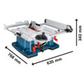 SIERRA DE MESA 8-1/2" INALAMB 18V GTS 18V-216 BRUSHLESS BARETOOL - BOSCH - 0601.B44.0K0-000