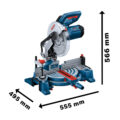 SIERRA INGLETEADORA 10" 1,750W GCM 254 220V - BOSCH - 0601.B52.0E1-000