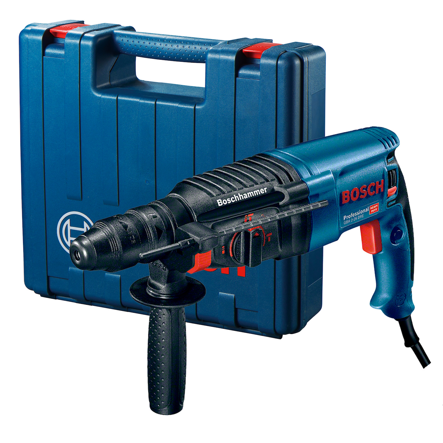 MARTILLO PERFORADOR GBH 2-26 DRE 800W 2.7J 0-4000GPM 2.8KG (SDS-PLUS) (MP) 220V - BOSCH - 0611.253.7E0-000