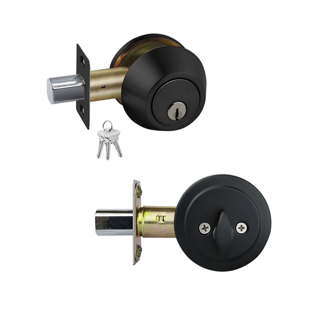 16800 CERROJO DE SEGURIDAD KENT US19 NEGRO (SIMPLE) LLAVE-MARIPOSA (CAJA) - YALE