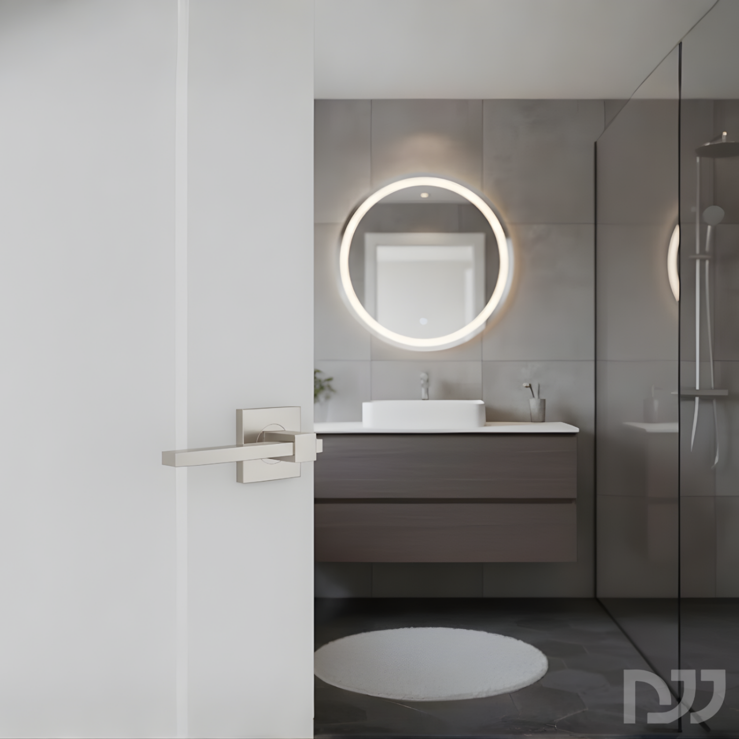 10519 MANIJA TURIN ACERO INOX - YALE