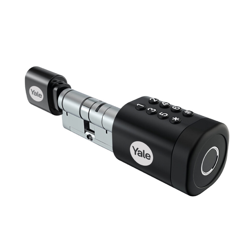 16542 Fingerprint Cylinder Black CILINDRO BIOMETRICO/PANTALLA TACTIL BLACK (NO CONNECT) - YALE