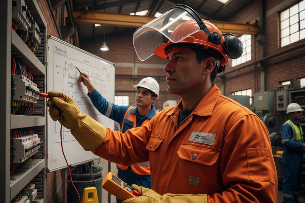 Riesgo eléctrico en el trabajo