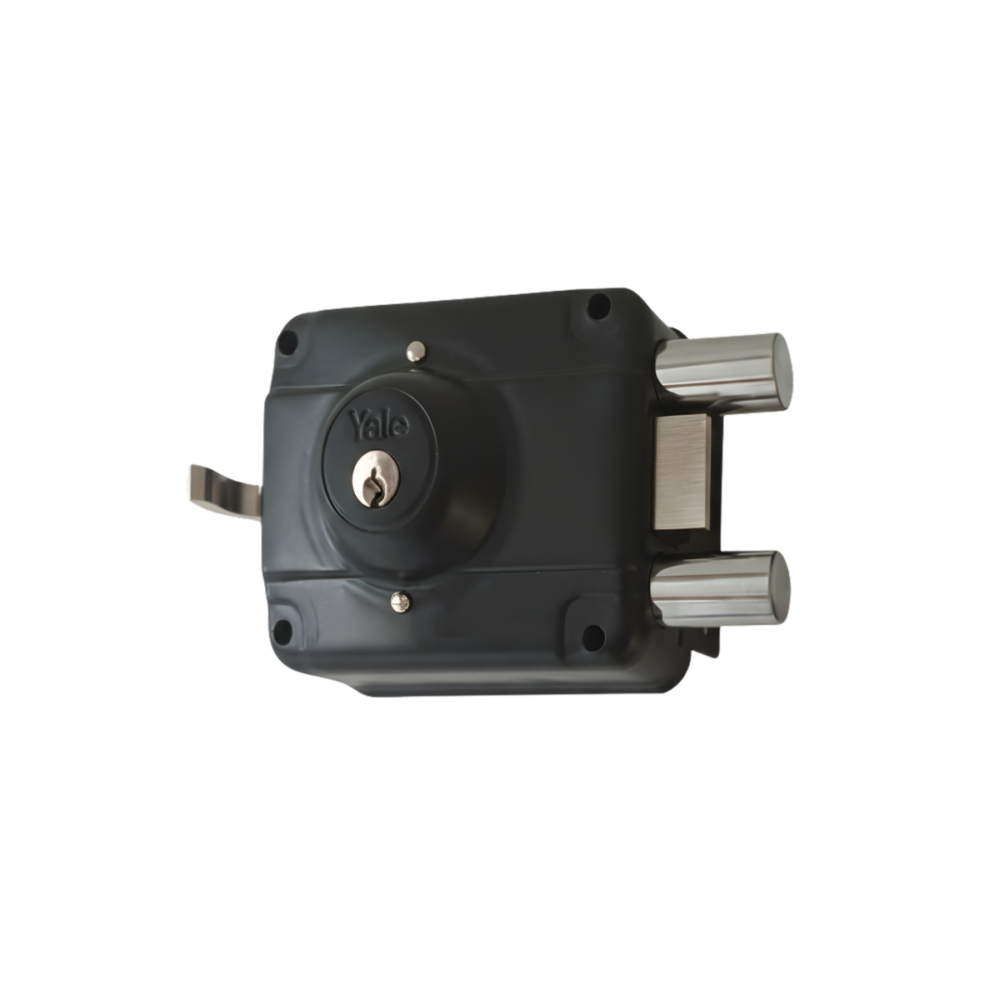 22453 CERRADURA ULTRABLINDADA 1070 SOBREPONER 02BULON 03 GOLPES LL/N (NEGRO) - YALE CERRADURA ULTRABLINDADA 1070 SOBREPONER 02BULON 03 GOLPES LL/N (NEGRO) - YALE