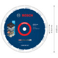 2608.900.537-000 Disco Diamantado para Metal 355 x 25.4mm-BOSCH