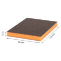 2608.901.171-000 TACO ABRASIVO CONTORNOS GR 180/240 MEDIO - BOSCH