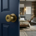 22228 CERRADURA POMO DAKOTA PLUS HABITACION US5 BRONCE ANTIGUO ROSETA 75MM (CAJA) - YALE