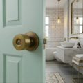 22358 CERRADURA POMO DAKOTA PLUS BAÑO US5 BRONCE ANTIGUO ROSETA 75MM (CAJA) - YALE