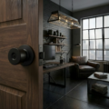 22360 CERRADURA POMO DAKOTA PLUS BAÑO US19 NEGRO ROSETA 75MM (CAJA) - YALE