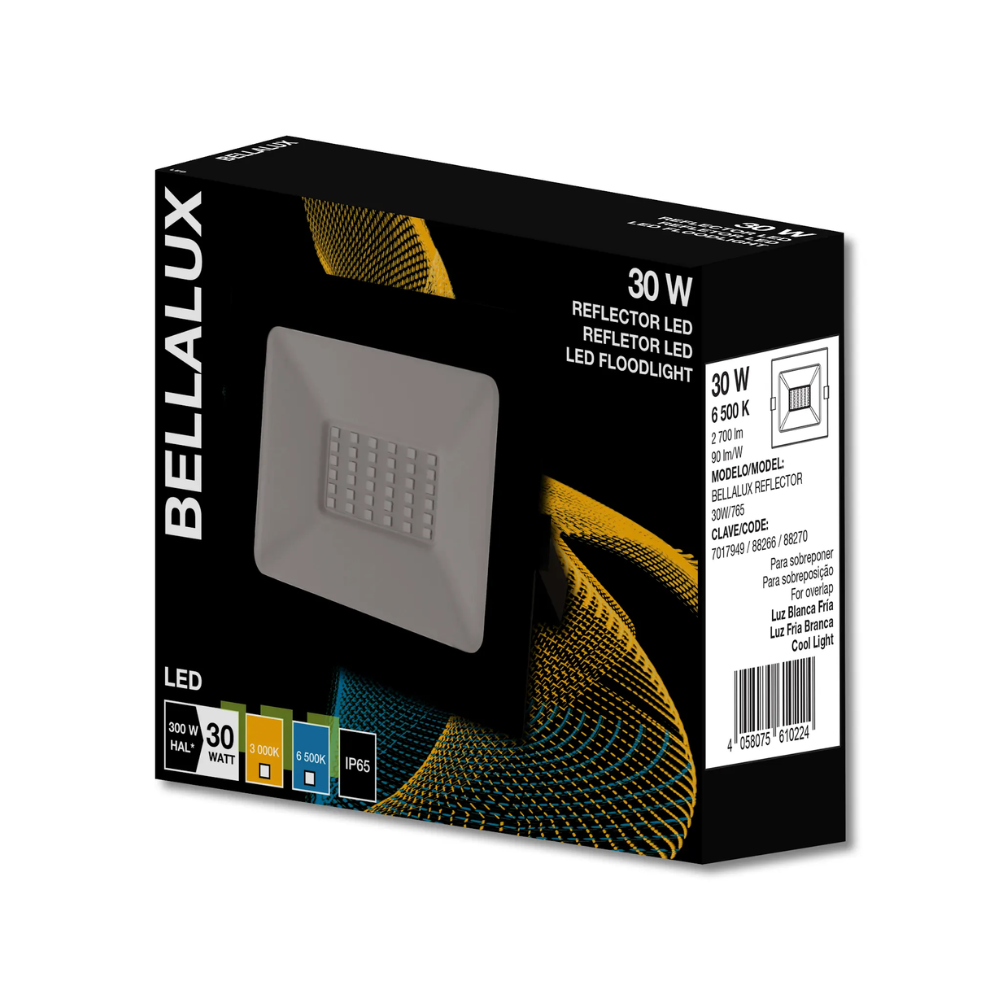 7017949 REFLECTOR LED 30W 6500K 100-240V - BELLALUX