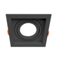 7024003 SPOT HOUSING PAR30 E27 CUADRADO NEGRO - BELLALUX
