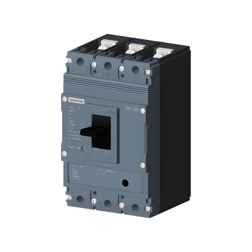 3VJ1006-3DB32-0AA0 LALVE DE FUERZA AUTOMATICO REGULABLE MCCB, 63A, 125, 3P, 25kA/415V