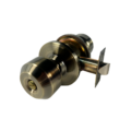 22230 CERRADURA POMO GEORGIA PLUS HABITACION US5 BRONCE ANTIGUO ROSETA 75MM (CAJA) - YALE