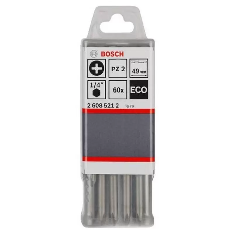 2608.521.243-000 BIT PUNTA POZIDRIV #2X50mm PZ2 (X60UND) CJA PLAST - BOSCH