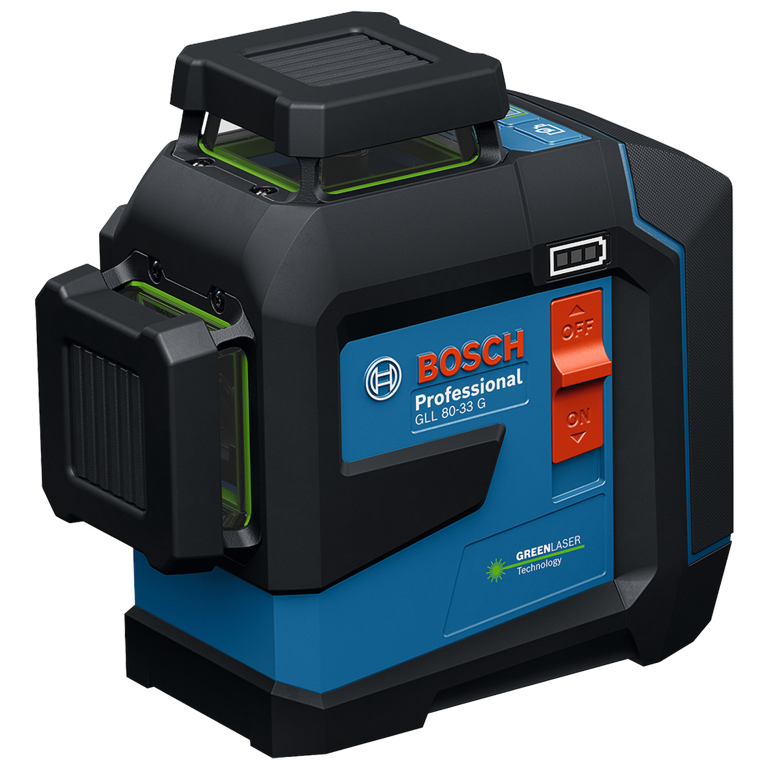 0601.065.501-000 NIVEL LASER GLL 80-33 G LI + BA 3.7V 3.0Ah XL - BOSCH