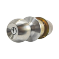 90450-083 CERRADURA POMO ROSETA GRANDE BEET DORMITORIO ACERO SATINADO - FANAL