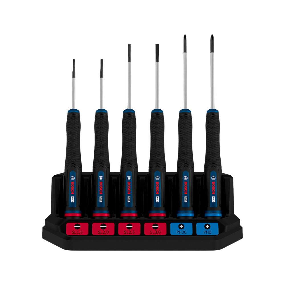 1600.A03.9PL-000 PRO JUEGO DESTORNILLADOR PRECISIÓN PH/SL X 6 PZ - BOSCH