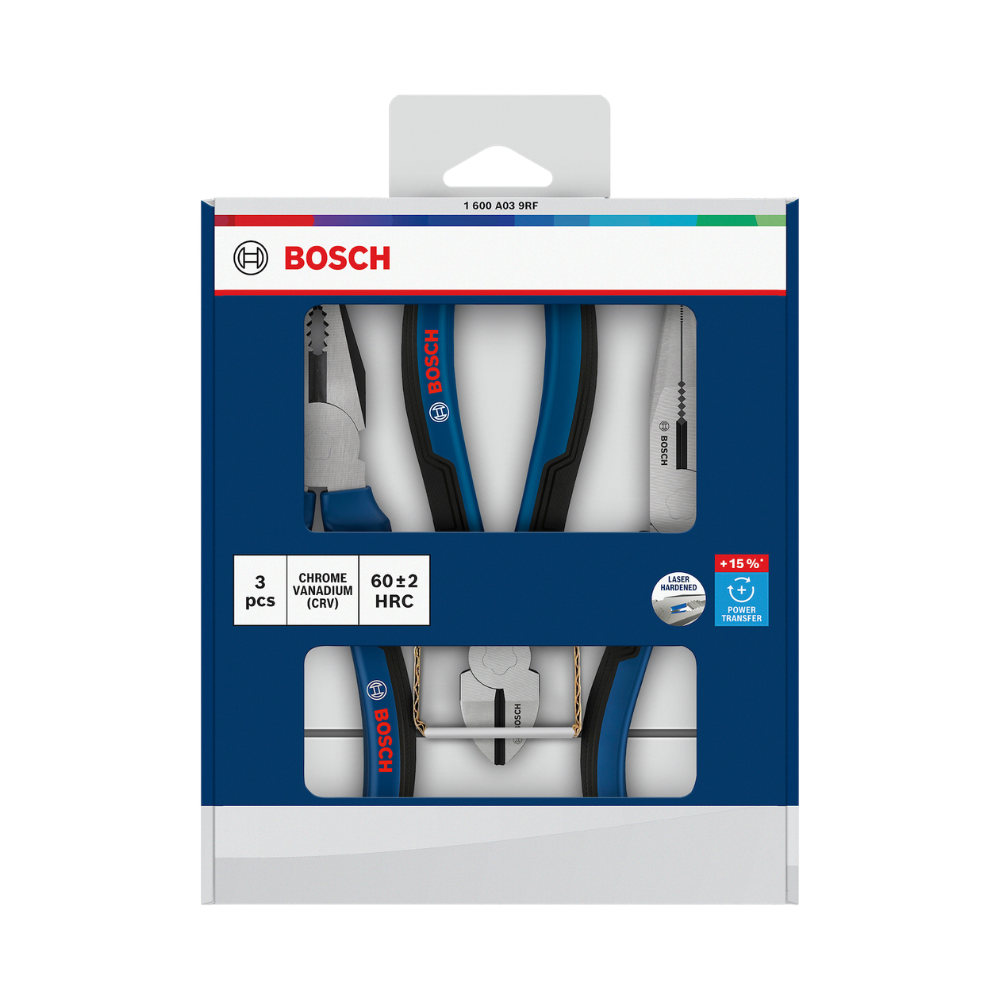 1600.A03.9RF-000 JUEGO ALICATES X 3 PZ - BOSCH