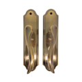 22448 KIT CERRADURA DE EMBUTIR DUBLIN MANIJA CURVA LLAVE-LLAVE US5 BRONCE ANTIGUO - YALE