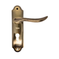 22448 KIT CERRADURA DE EMBUTIR DUBLIN MANIJA CURVA LLAVE-LLAVE US5 BRONCE ANTIGUO - YALE