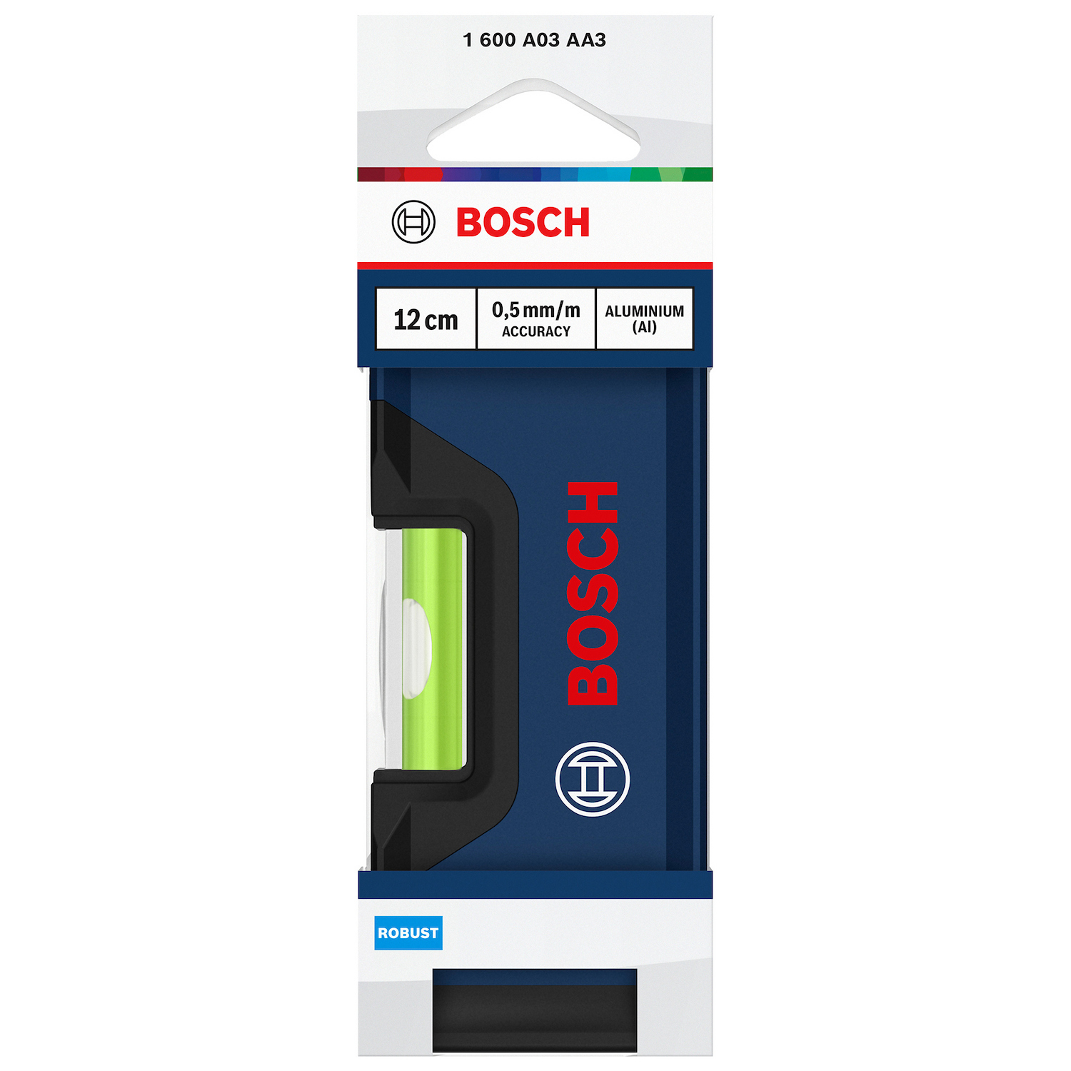1600.A03.AA3-000 NIVEL DE BURBUJA 12 CM - BOSCH