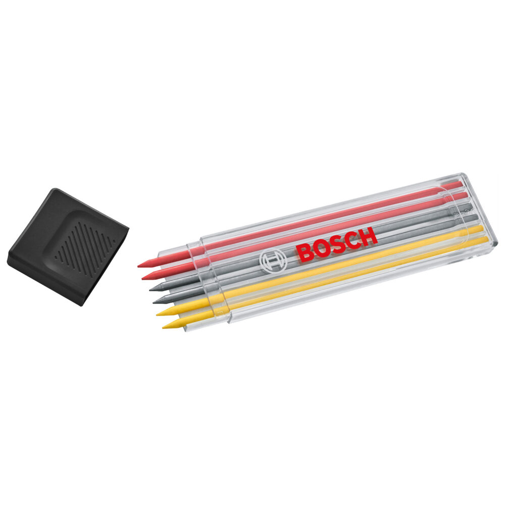1600.A03.AL5-000 MINAS DE LÁPIZ MULTICOLOR 2.8 MM X 6 PZ - BOSCH