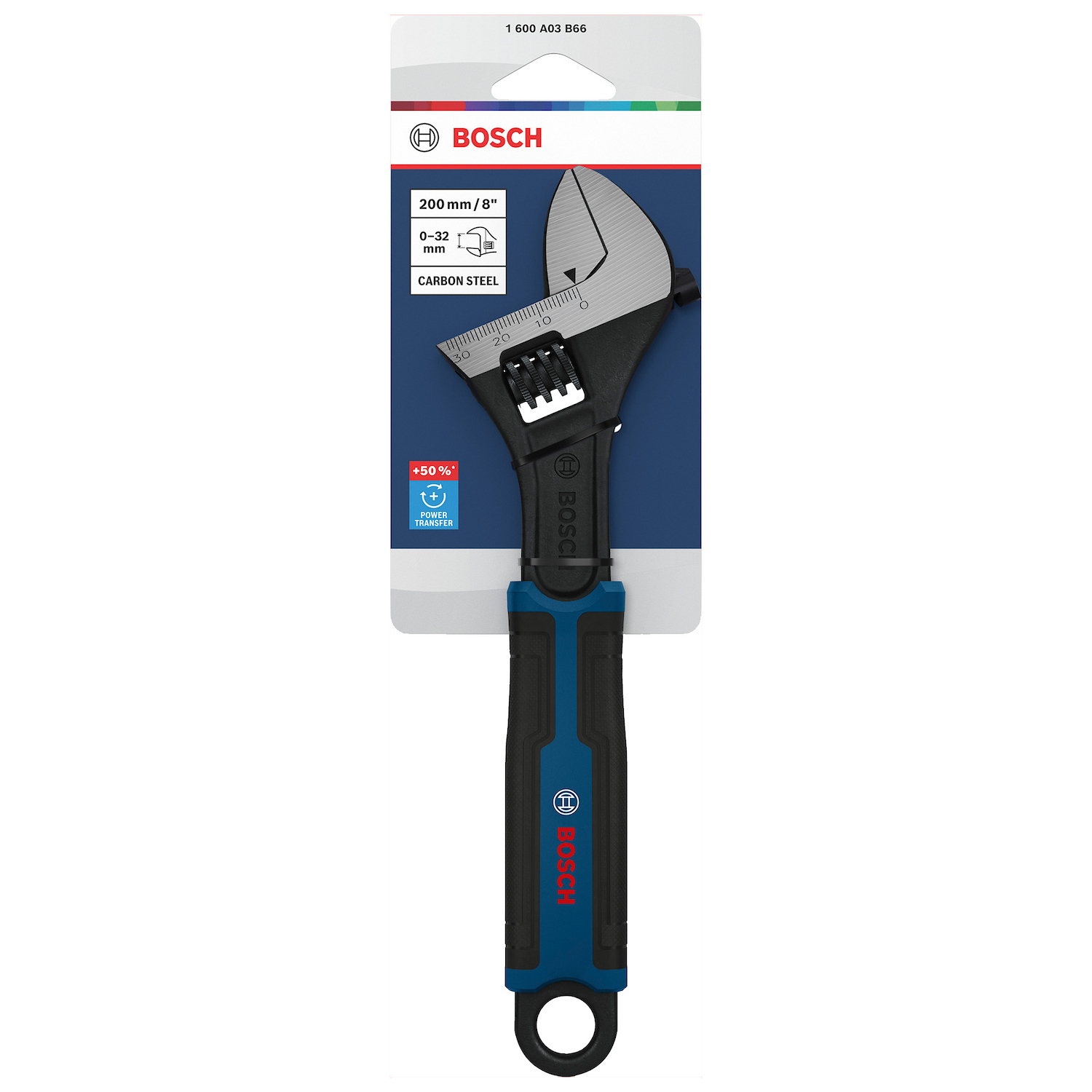 1600.A03.B66-000 LLAVE AJUSTABLE 200 MM / 8" (0-32) - BOSCH