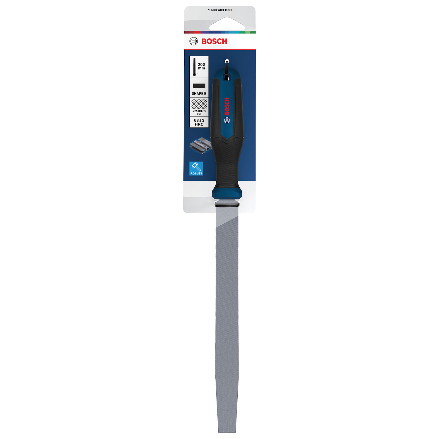 1600.A03.DN9-000 LIMA PLANA 200 MM / 8" - BOSCH